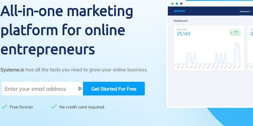 Systeme.io : the all-in-one marketing tool